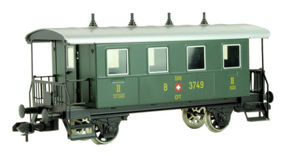Marklin 54106 Maxi Class E 3/3 8433 Steam Loco Passenger Ski Set *DCC Sound*