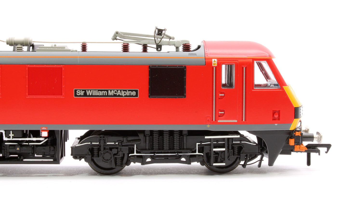 Class 90 028 'Sir William McAlpine' DB Cargo Electric Locomotive