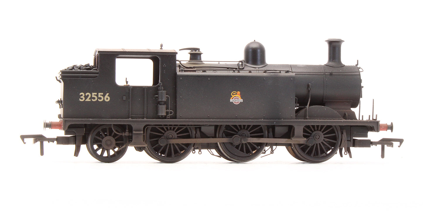 Pre-Owned 35-077 Class E4 32556 BR Black Early Emblem Steam Locomotive - DCC Fitted - Custom Weathered