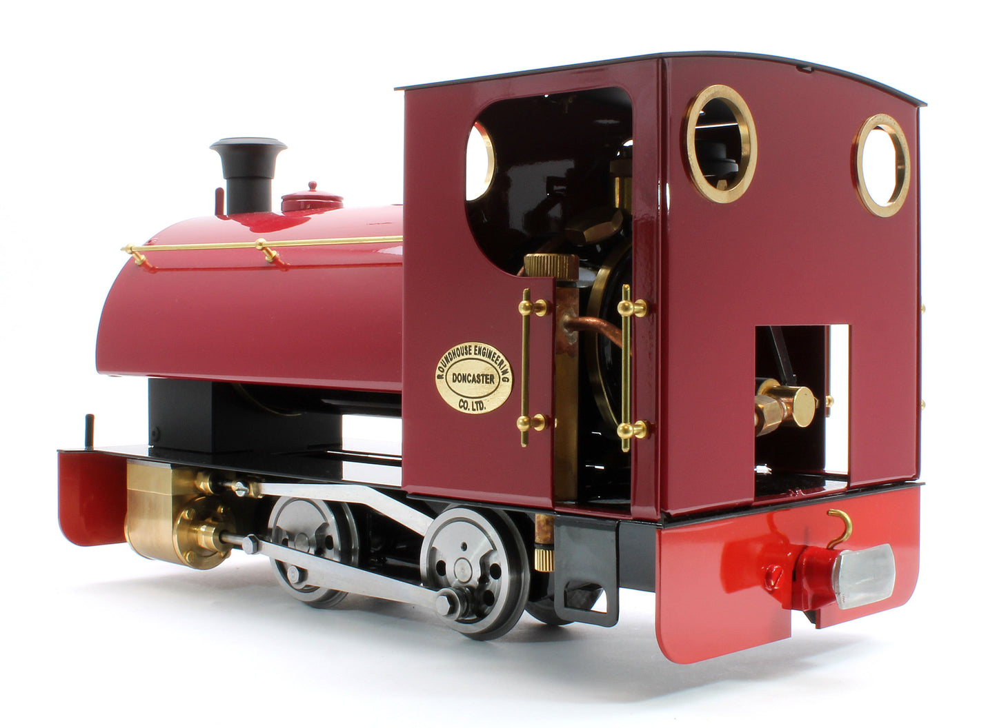 PEGGIE-MAROON-32 0-4-0 Saddle Tank 'Peggie' Maroon (Manual) Steam Locomotive