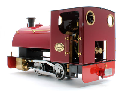 PEGGIE-MAROON-32 0-4-0 Saddle Tank 'Peggie' Maroon (Manual) Steam Locomotive