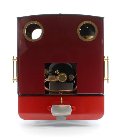 PEGGIE-MAROON-32 0-4-0 Saddle Tank 'Peggie' Maroon (Manual) Steam Locomotive