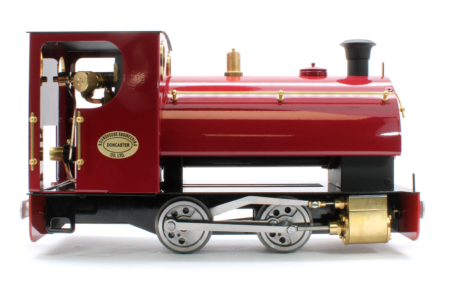 PEGGIE-MAROON-32 0-4-0 Saddle Tank 'Peggie' Maroon (Manual) Steam Locomotive