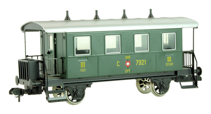 Marklin 54106 Maxi Class E 3/3 8433 Steam Loco Passenger Ski Set *DCC Sound*