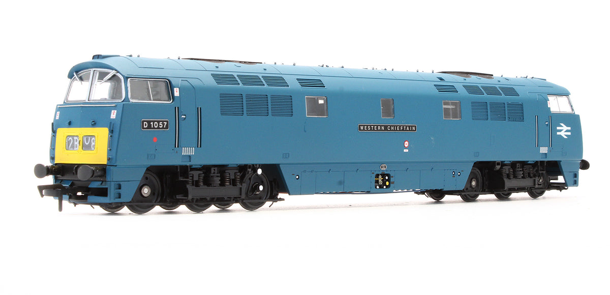 Pre-Owned 4D-003-016 Western Chieftain Class 52 BR Chromatic Blue SYE D1057 Large Double Arrows Diesel Locomotive - Renamed & Renumbered