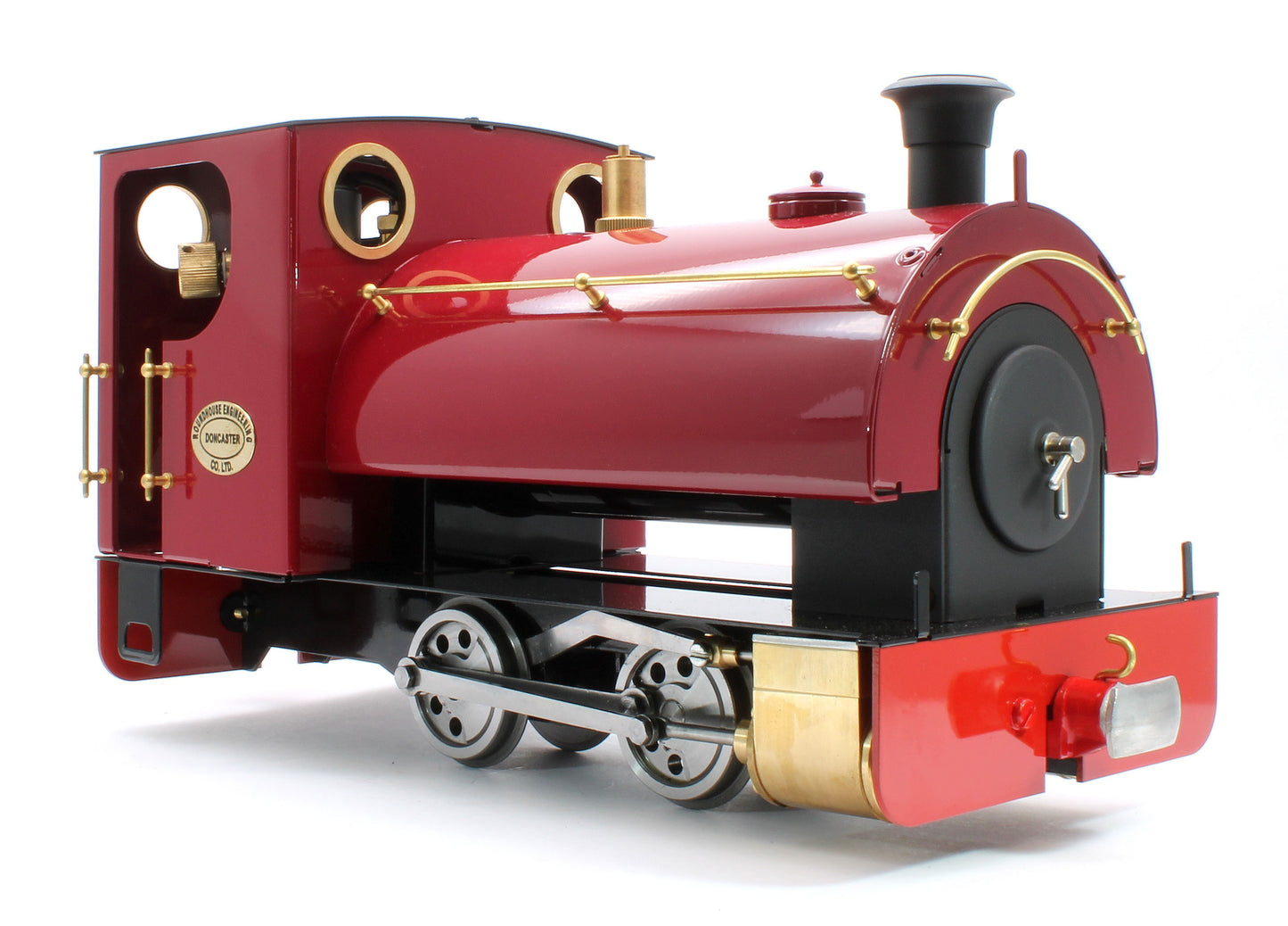 PEGGIE-MAROON-32 0-4-0 Saddle Tank 'Peggie' Maroon (Manual) Steam Locomotive