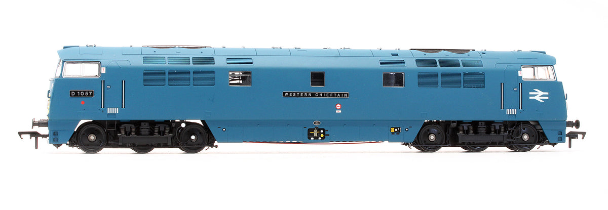 Pre-Owned 4D-003-016 Western Chieftain Class 52 BR Chromatic Blue SYE D1057 Large Double Arrows Diesel Locomotive - Renamed & Renumbered