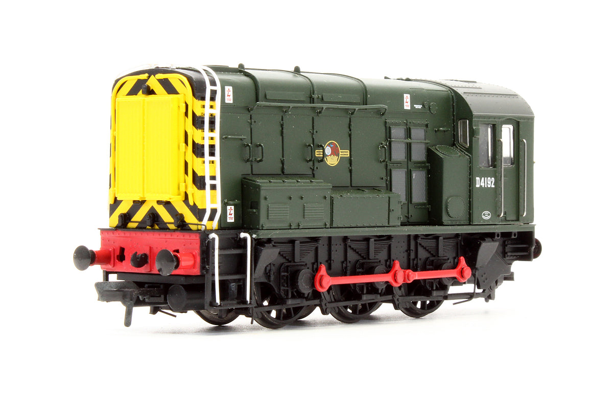 Pre-Owned Class 08 'D4192' BR Green Diesel Shunter Locomotive