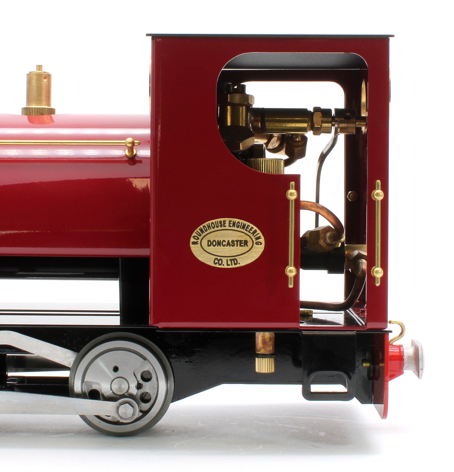 PEGGIE-MAROON-32 0-4-0 Saddle Tank 'Peggie' Maroon (Manual) Steam Locomotive