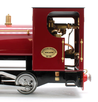 PEGGIE-MAROON-32 0-4-0 Saddle Tank 'Peggie' Maroon (Manual) Steam Locomotive