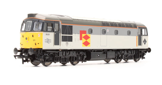Pre-Owned 3330 Class 33/2 33 211 Railfreight Distribution Diesel Locomotive