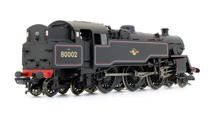 Pre-Owned Standard Class 4MT Tank '80002' BR Lined Black Late Crest Steam Locomotive