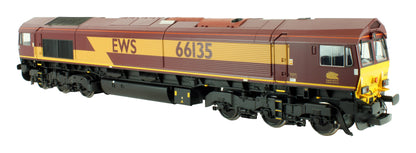 Pre-Owned 23201 EWS Maroon & Yellow Class 66 135 Diesel Locomotive