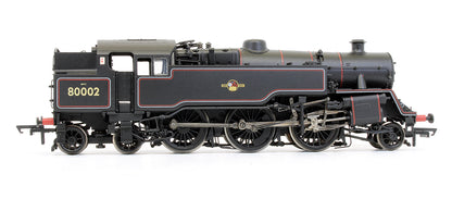 Pre-Owned Standard Class 4MT Tank '80002' BR Lined Black Late Crest Steam Locomotive