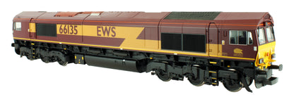 Pre-Owned 23201 EWS Maroon & Yellow Class 66 135 Diesel Locomotive