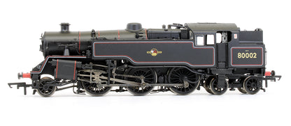 Pre-Owned Standard Class 4MT Tank '80002' BR Lined Black Late Crest Steam Locomotive
