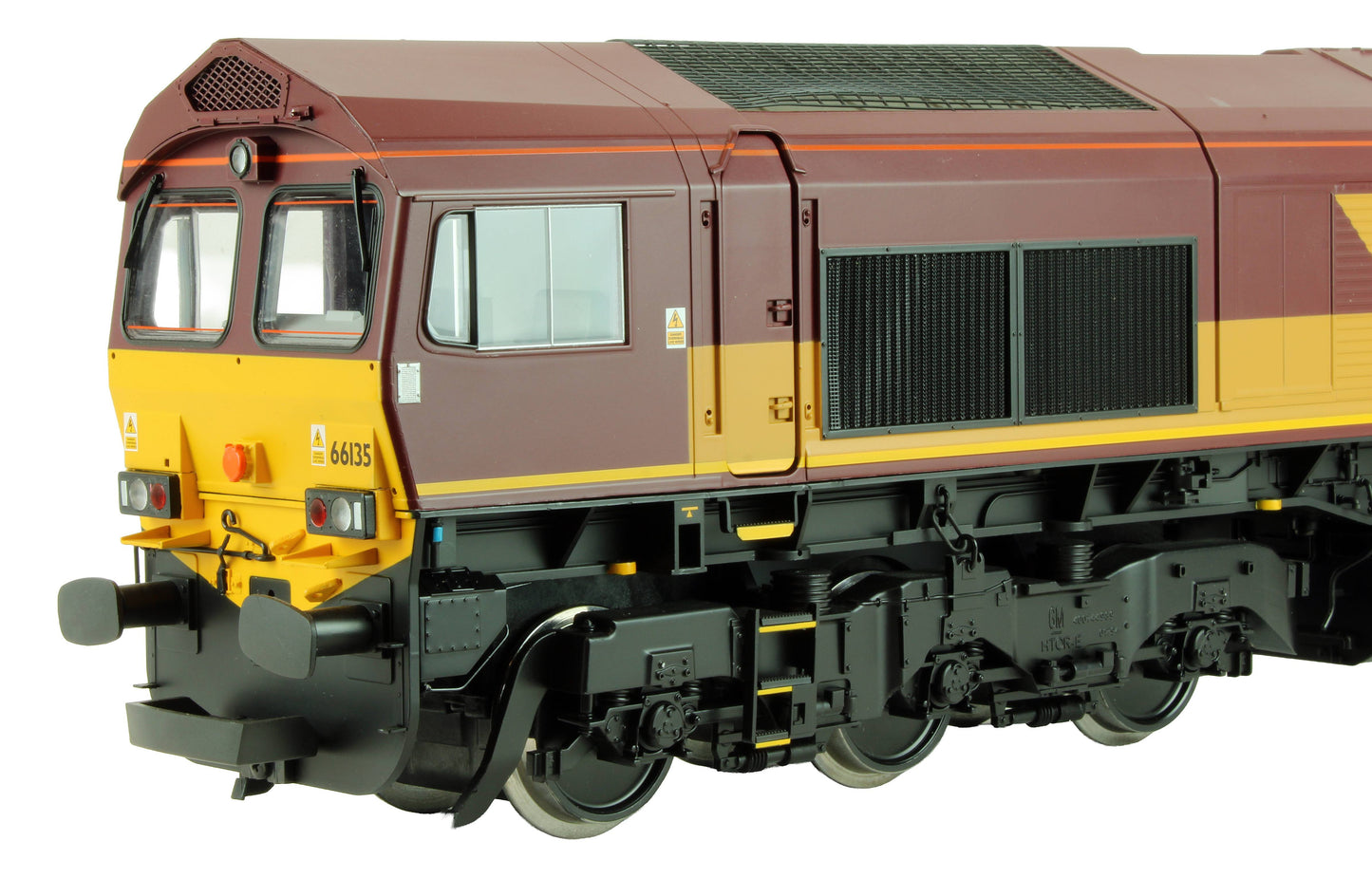 Pre-Owned 23201 EWS Maroon & Yellow Class 66 135 Diesel Locomotive