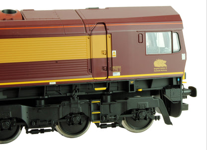 Pre-Owned 23201 EWS Maroon & Yellow Class 66 135 Diesel Locomotive