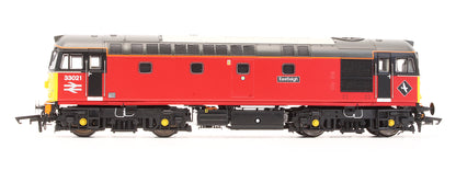 Pre-Owned 3455 Class 33 V3 Post Office Red 33021 'Eastleigh' Diesel Locomotive