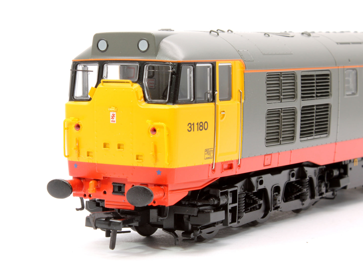 Class 31/1 Refurbished 31180 BR Railfreight (Red Stripe) Diesel Locomotive - DCC Sound Deluxe