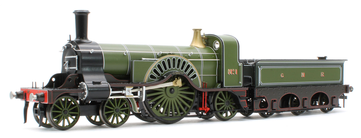 947503 GNR Stirling Single 4-2-2 No.1 '200 Years Special' (Locomotion Models Exclusive) Steam Locomotive - DCC Sound