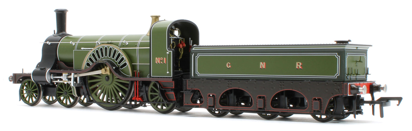 947503 GNR Stirling Single 4-2-2 No.1 '200 Years Special' (Locomotion Models Exclusive) Steam Locomotive - DCC Sound