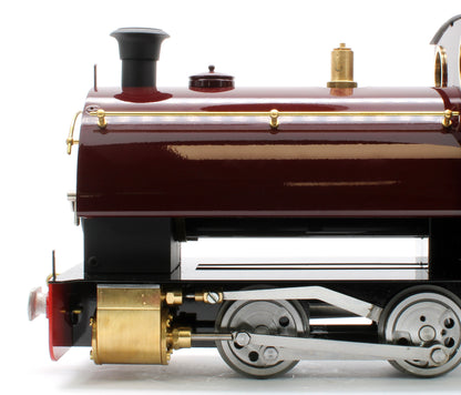 PEGGIERC-FEM-45 0-4-0 Saddle Tank 'Peggie' Fairlie Engine Maroon (Radio Control) Steam Locomotive