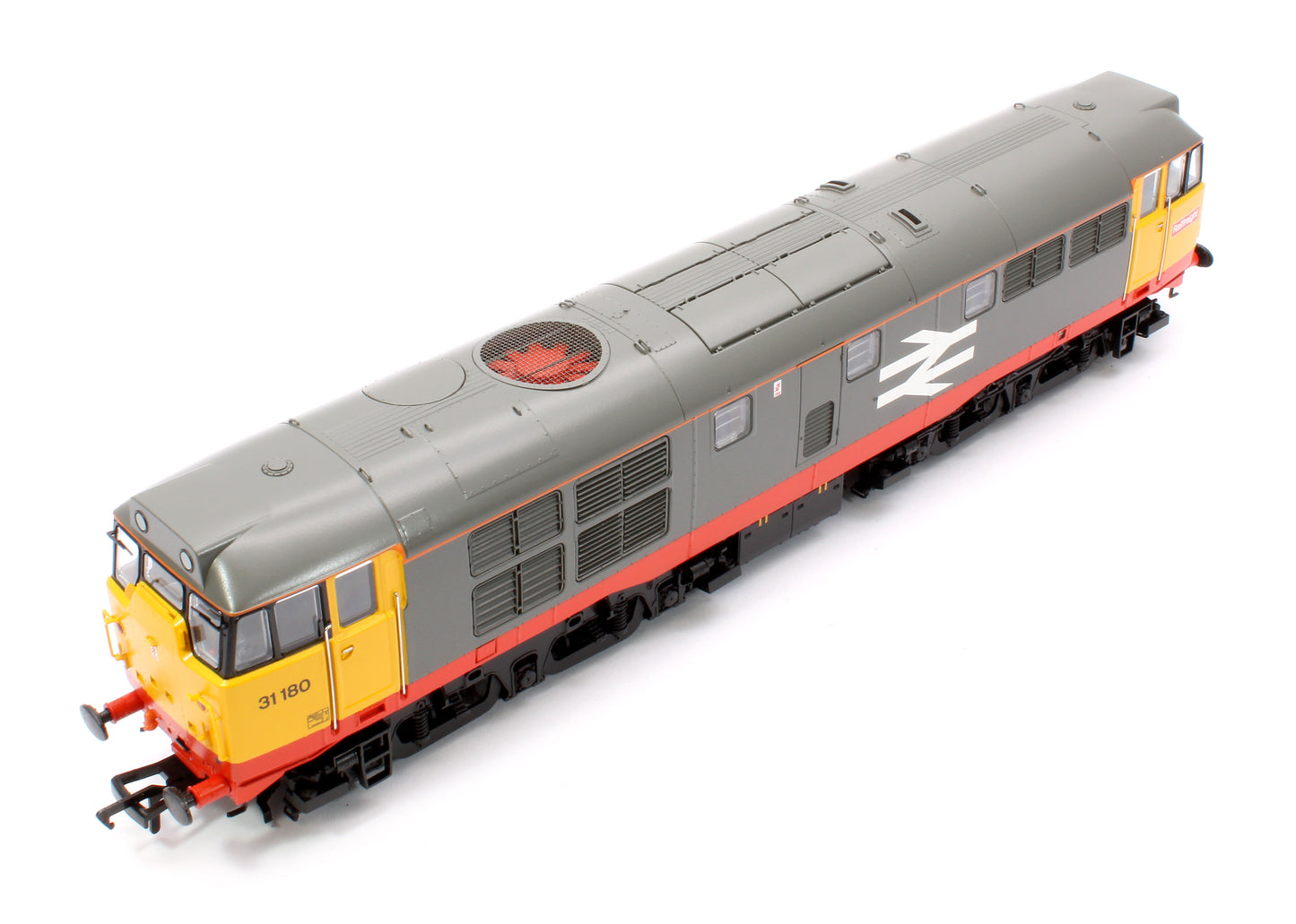 Class 31/1 Refurbished 31180 BR Railfreight (Red Stripe) Diesel Locomotive - DCC Sound Deluxe