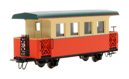 Pre-Owned 5291 Zillertalbahn Red & Cream Narrow Gauge Passenger Coach