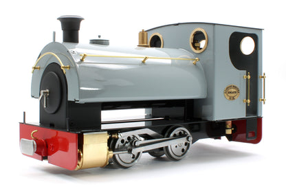 PEGGIE-WDGREY 0-4-0 Saddle Tank 'Peggie' WD Grey (Manual) Steam Locomotive