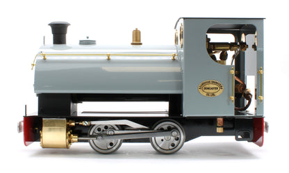 PEGGIE-WDGREY 0-4-0 Saddle Tank 'Peggie' WD Grey (Manual) Steam Locomotive