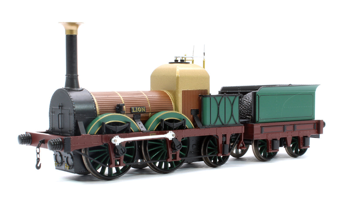 Pre-Owned Liverpool & Manchester Railway 0-4-2 Lion Locomotive (1930 Condition) DCC Sound