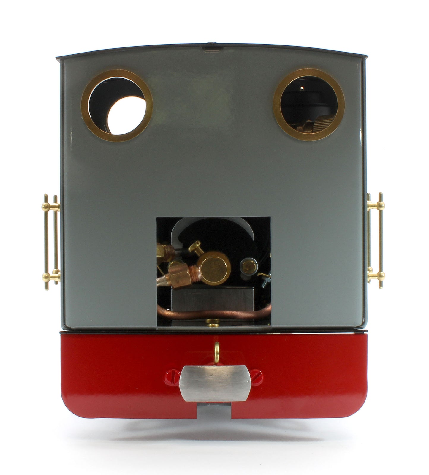 PEGGIE-WDGREY 0-4-0 Saddle Tank 'Peggie' WD Grey (Manual) Steam Locomotive