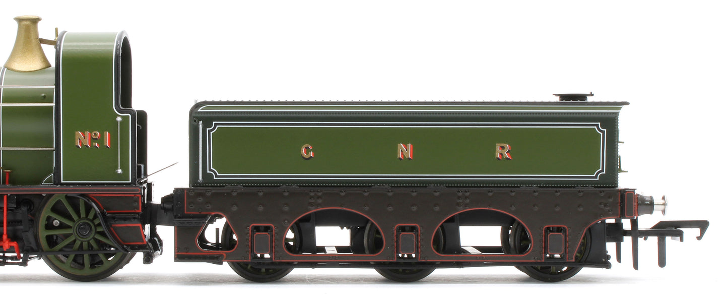 947503 GNR Stirling Single 4-2-2 No.1 '200 Years Special' (Locomotion Models Exclusive) Steam Locomotive - DCC Sound