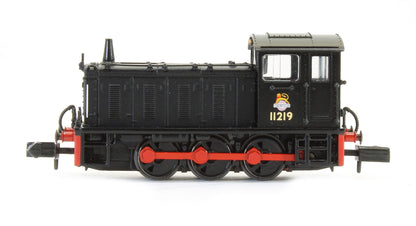 Pre-Owned Class 04 11219 BR Black (Early Emblem) Diesel Shunter - DCC Fitted