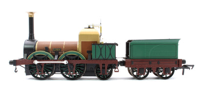 Pre-Owned Liverpool & Manchester Railway 0-4-2 Lion Locomotive (1930 Condition) DCC Sound