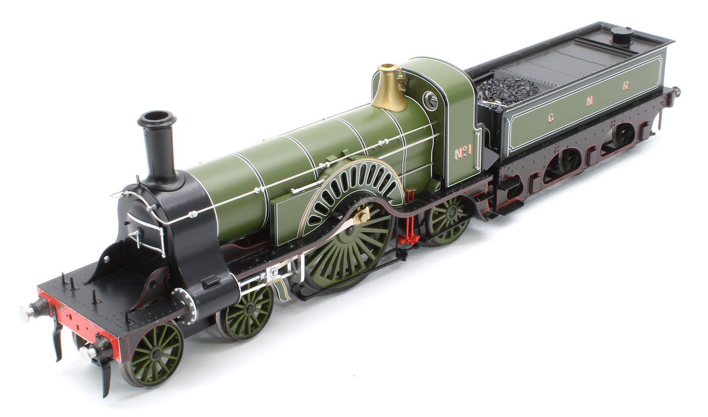 947503 GNR Stirling Single 4-2-2 No.1 '200 Years Special' (Locomotion Models Exclusive) Steam Locomotive - DCC Sound