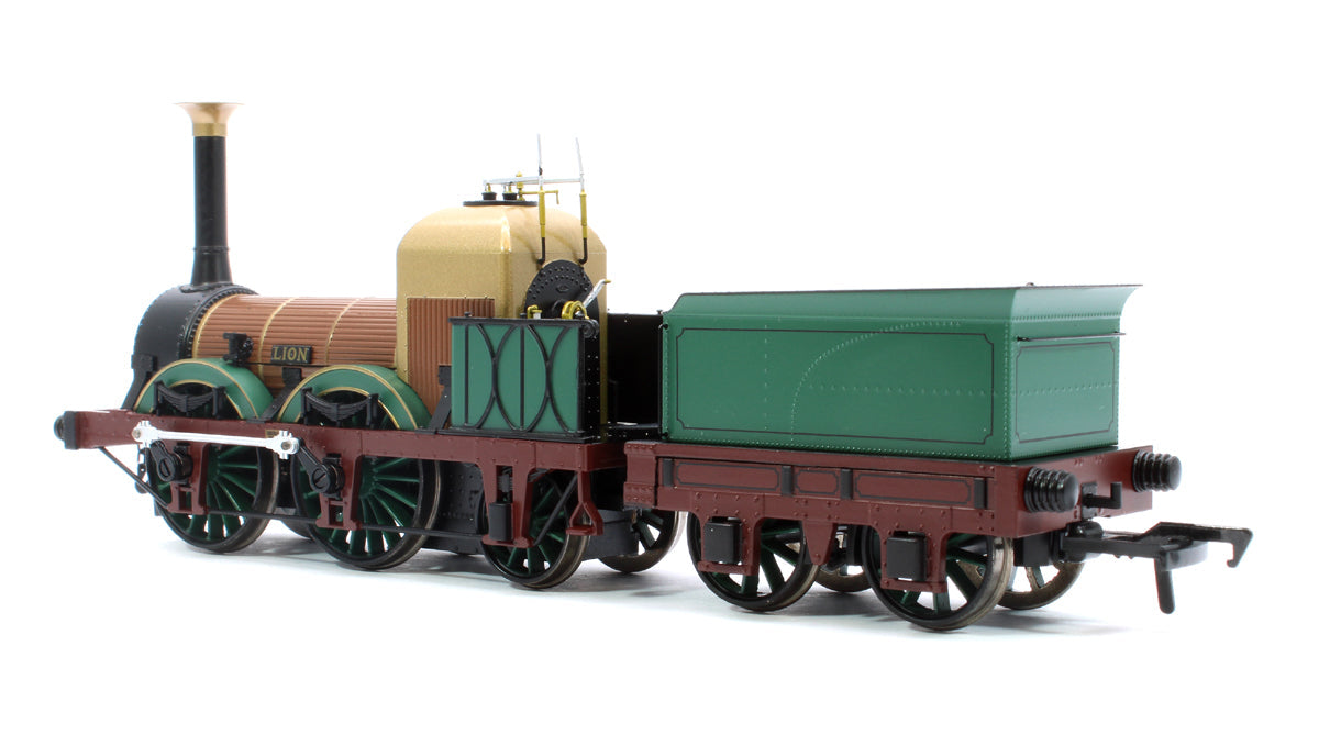 Pre-Owned Liverpool & Manchester Railway 0-4-2 Lion Locomotive (1930 Condition) DCC Sound