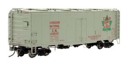 Pre-Owned TLT 300476 Canadian National Steel Car 8-Hatch Steel Reefer '210505'