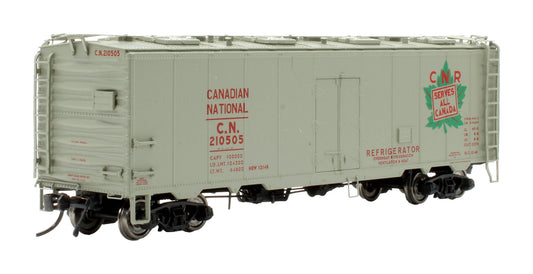 Pre-Owned TLT 300476 Canadian National Steel Car 8-Hatch Steel Reefer '210505'