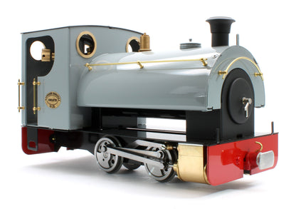 PEGGIE-WDGREY 0-4-0 Saddle Tank 'Peggie' WD Grey (Manual) Steam Locomotive