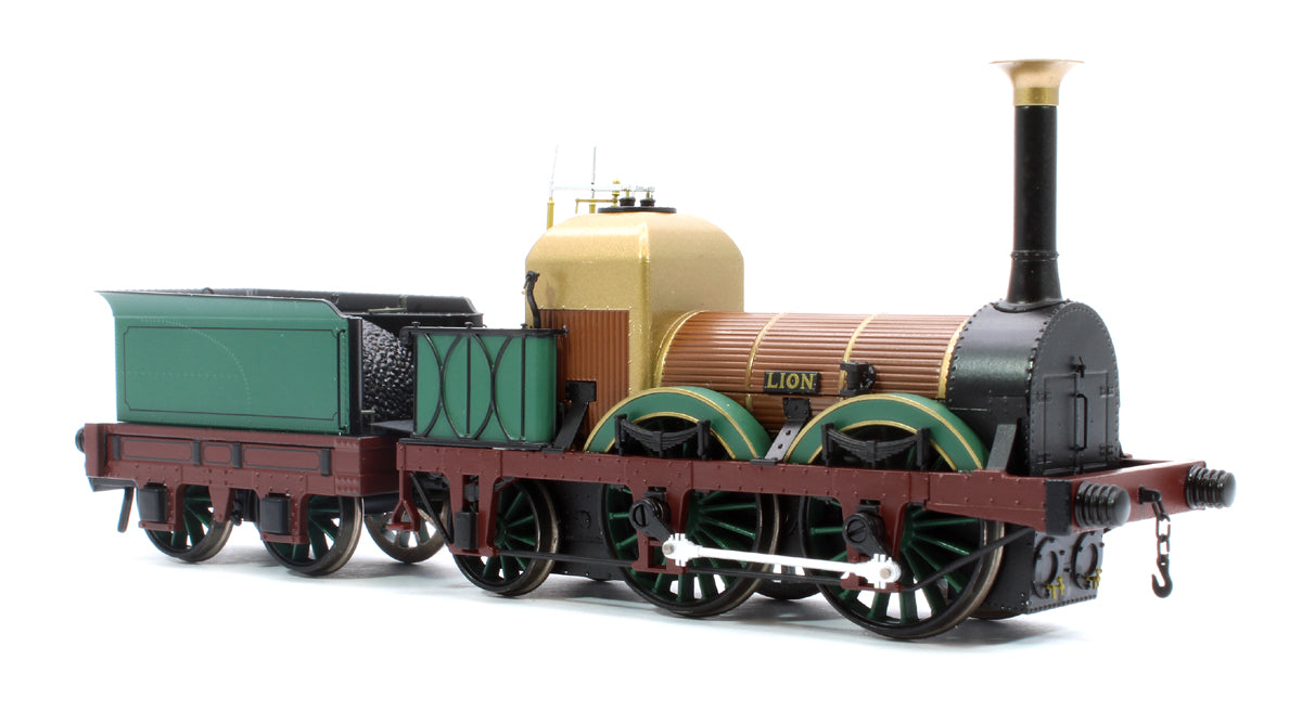 Pre-Owned Liverpool & Manchester Railway 0-4-2 Lion Locomotive (1930 Condition) DCC Sound