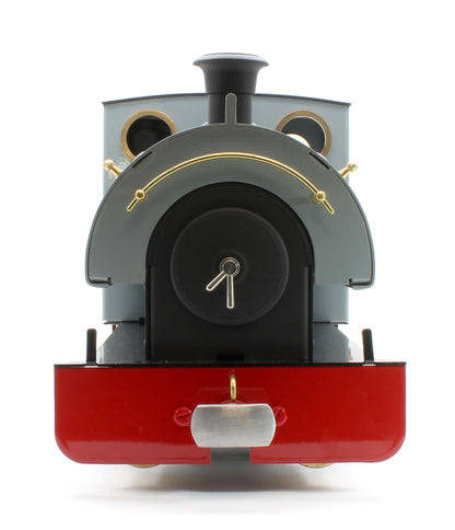 PEGGIE-WDGREY 0-4-0 Saddle Tank 'Peggie' WD Grey (Manual) Steam Locomotive