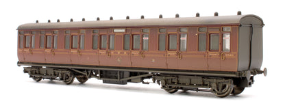 Pre-Owned GWR Toplight Mainline City Lined Crimson Composite 7902 Set 1 - Weathered