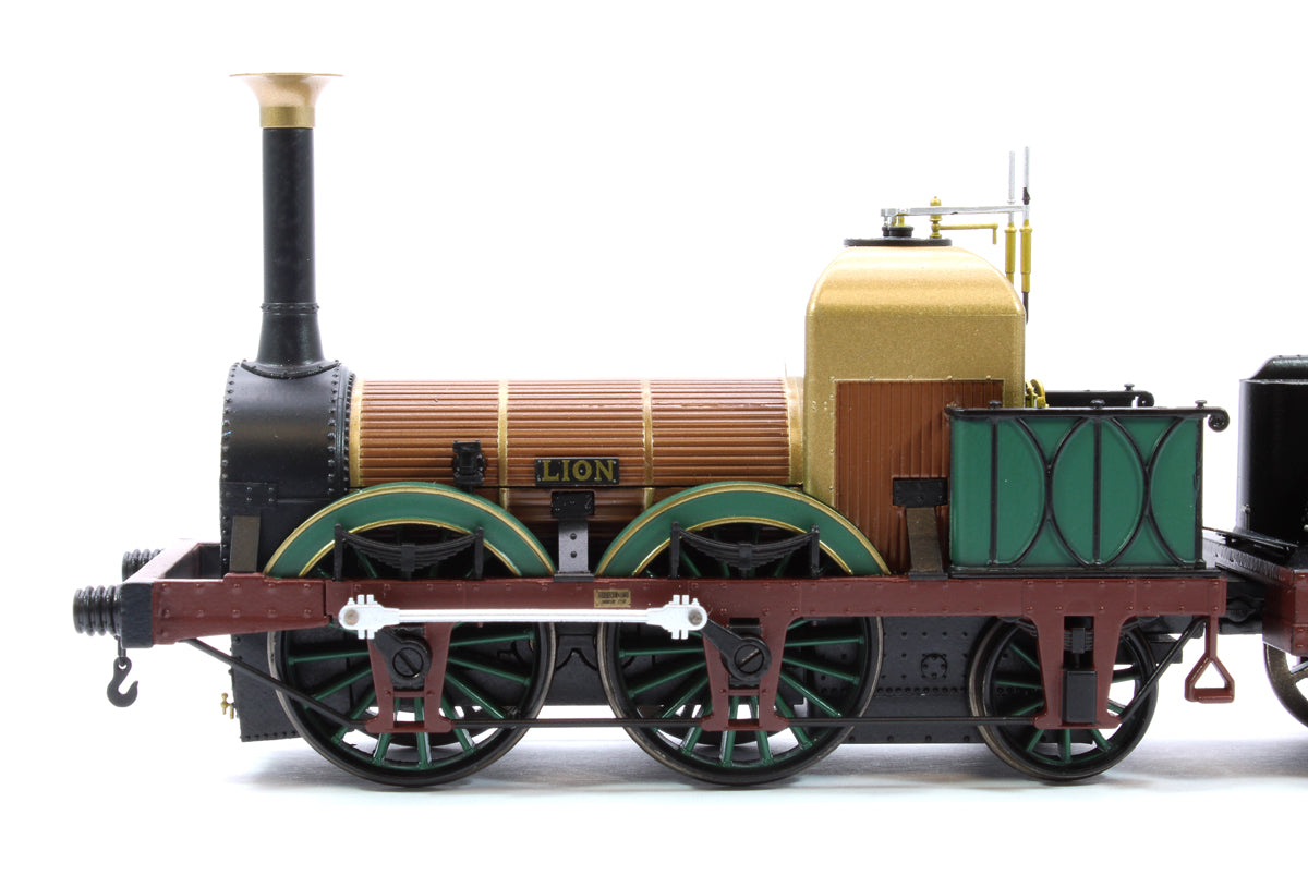 Liverpool & Manchester Railway 0-4-2 Lion Locomotive (1930 Condition) DCC Sound