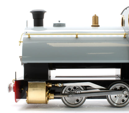 PEGGIE-WDGREY 0-4-0 Saddle Tank 'Peggie' WD Grey (Manual) Steam Locomotive