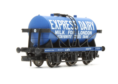 Pre-Owned R6884 Set Of 3 Six Wheel Milk Tank Wagons 'Express Dairy'