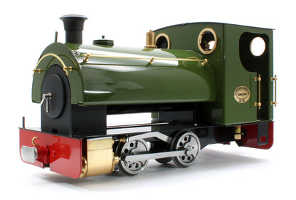 PEGGIE-OLIVE-32 0-4-0 Saddle Tank 'Peggie' Olive Green (Manual) Steam Locomotive