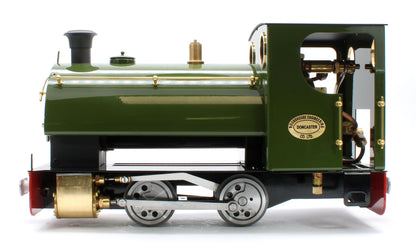 PEGGIE-OLIVE-32 0-4-0 Saddle Tank 'Peggie' Olive Green (Manual) Steam Locomotive