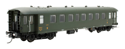Pre-Owned 45581 K.Bay.Sts.B. Green Express Train 1st/2nd/3rd Class Composite Passenger Car '1450'